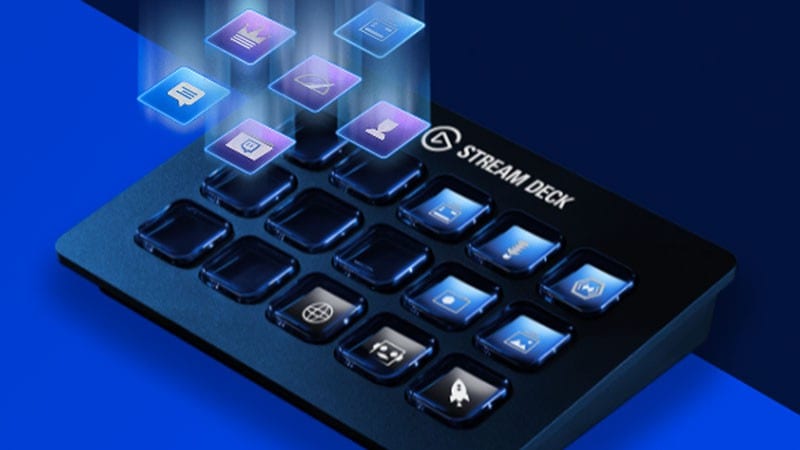 Streaming-Controller mit frei belegbaren Tasten